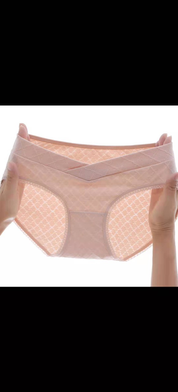 Sét 3 quần lót bầu cotton mềm mịn co giãn tốt - bao chất lượng hàng quảng châu cao cấp