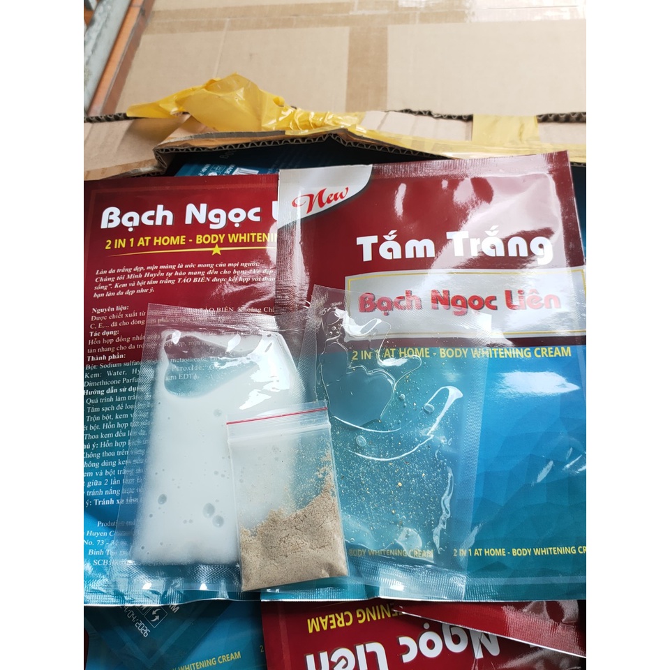 Tắm trắng bạch ngọc liên dạng gói 130gram