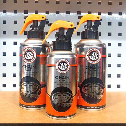 CHAIN LUBE - CHAI XỊT DƯỠNG SÊN XE GẮN MÁY  MEGACOOLS