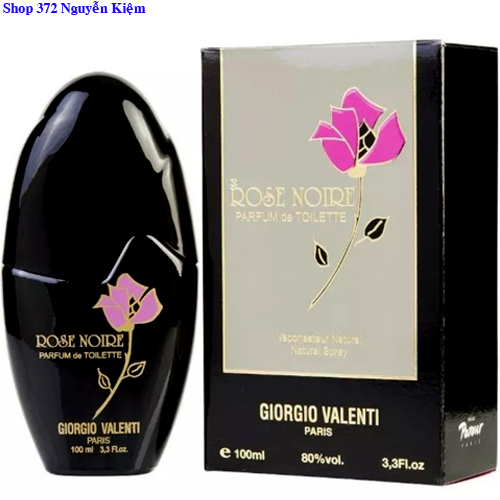 Nước hoa Giorgio Valenti Rose Noire 100ml của thương hiệu Parour – chính hãng