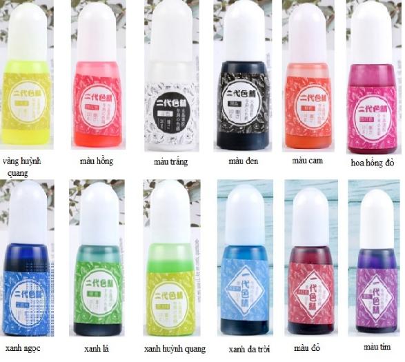 COMBO 5 LỌ MÀU PHA KEO EPOXY