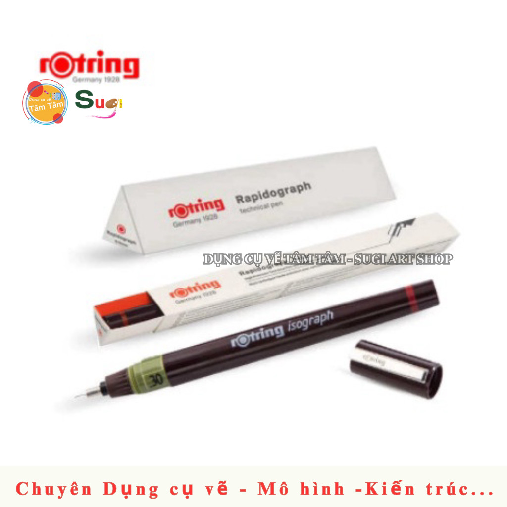 Bút kim bom mực, Bút kỹ thuật Rotring Isograph