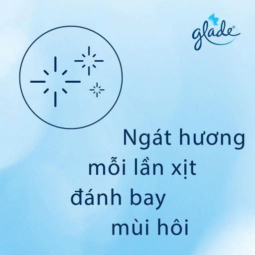 Bộ đôi GLADE Xịt thơm phòng Hương Lavender 280ml