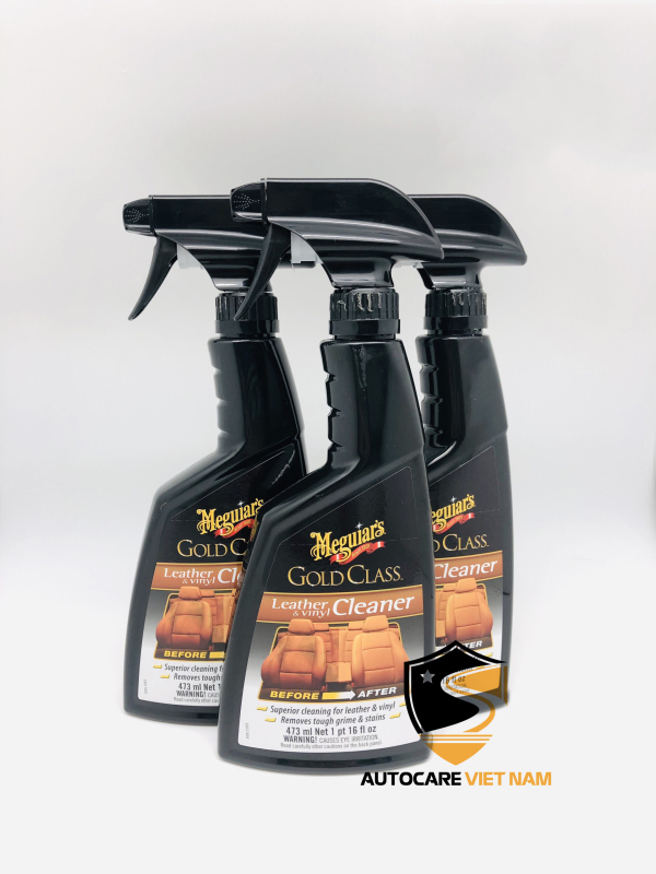 Dung Dịch Làm Sạch Nội Thất Ô Tô Meguiar’s Gold Class Leather & Vinyl Cleaner
