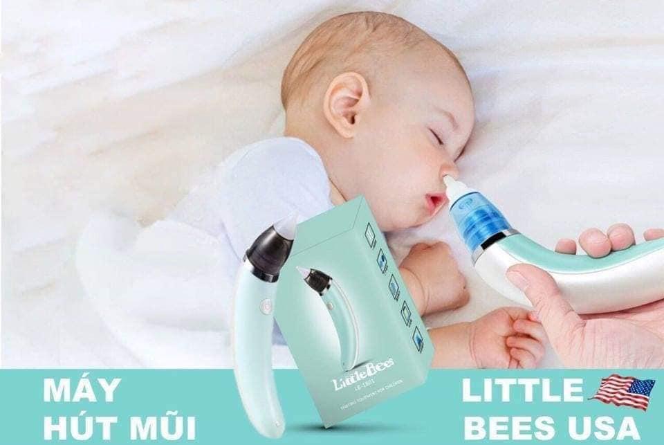 Dụng cụ hút mũi, vệ sinh mũi trẻ em little bees 5 mức độ từ nhẹ đến mạnh , dung cu hut mui, ve sinh mui tre em 5 muc do tu nhe den manh