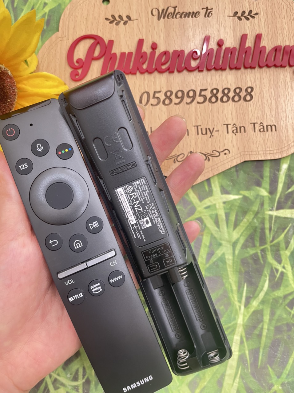 Remote tivi Samsung giọng nói