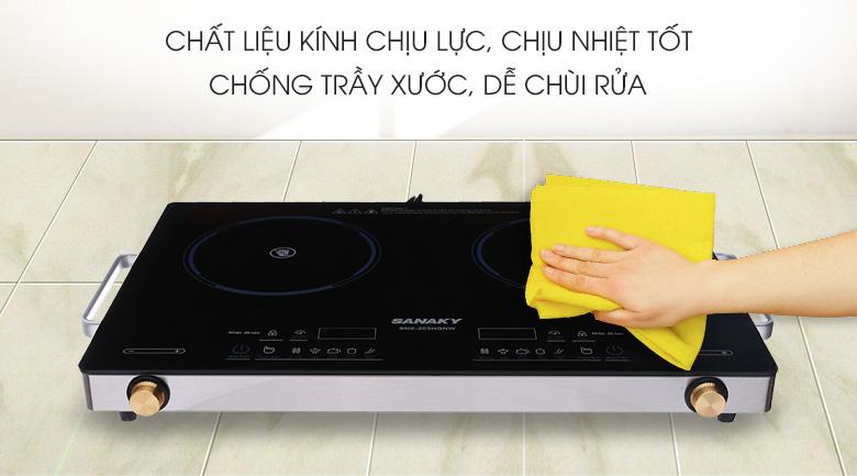 Bếp hồng ngoại đôi Sanaky SNK-203HGNW
