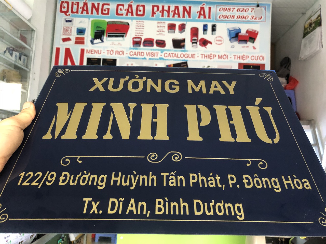 [HCM]Bảng mica công ty - bảng số nhà