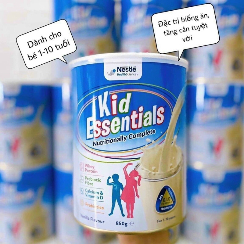 Sữa Kid Essentials Úc mẫu mới 850g