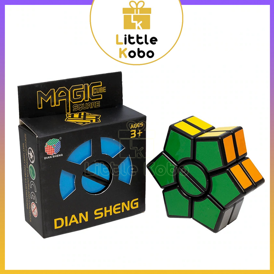 Rubik DianSheng 2-Layer Super Square-1 Star Rubic Biến Thể Đồ Chơi Trí Tuệ Trẻ Em Phát Triển Tư Duy - Little Kobo
