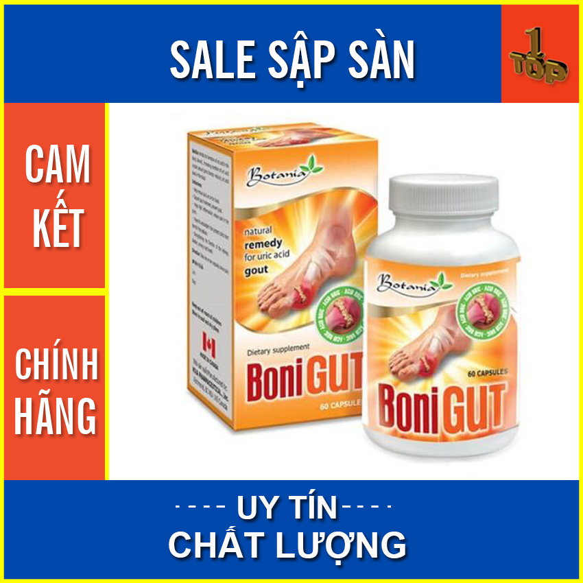 BoniGut - Dành Cho Người Bị Gút (Hộp 60 viên)