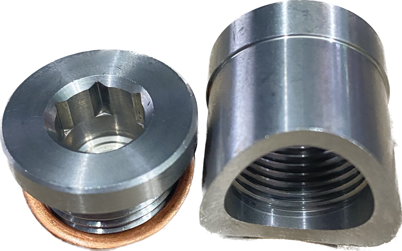 Ốc Hàn Cổ Pô Gắn Cảm Biến Sensor Đọc AFR