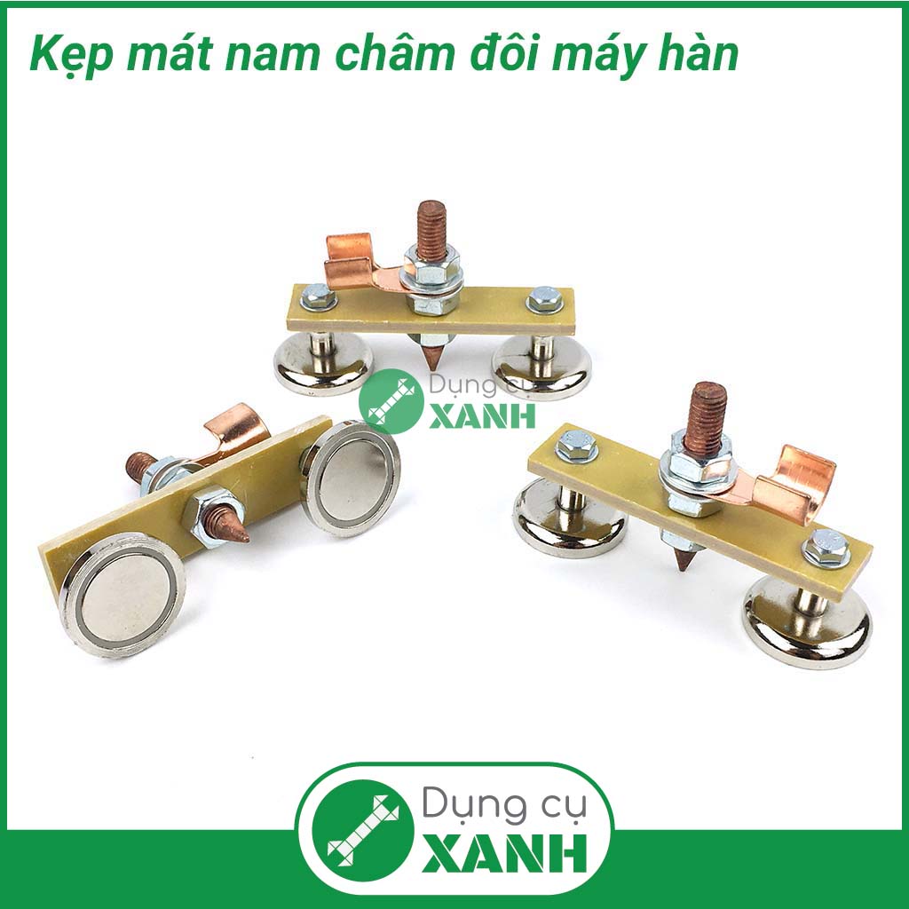 Kẹp mát nam châm đôi máy hàn