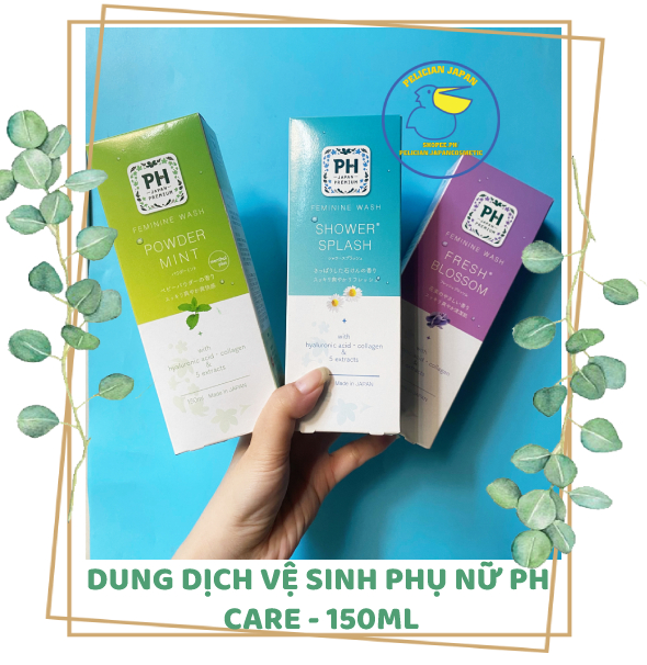 DUNG DỊCH VỆ SINH PHỤ NỮ PH CARE NHẬT BẢN 150ML
