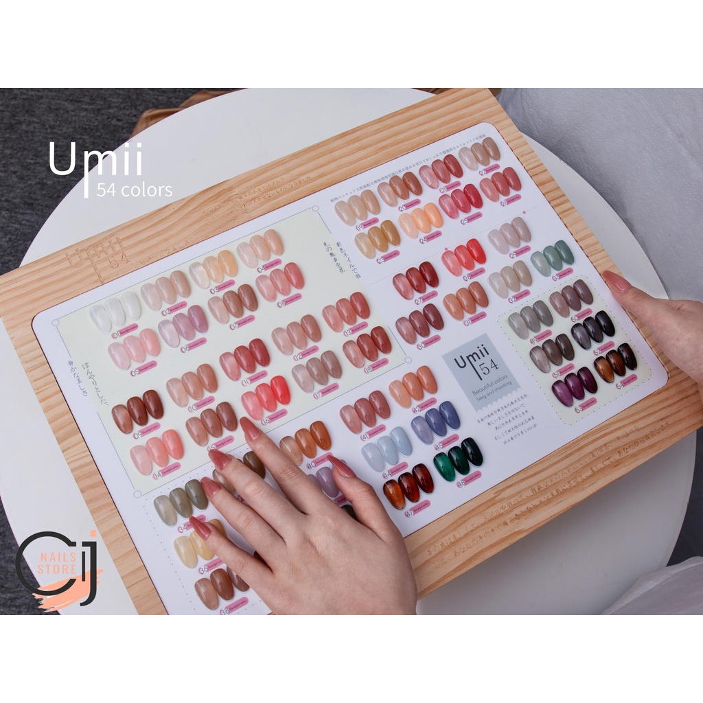 {CJ Nails Store} Sơn thạch Umii 54 chai lẻ (28-54)