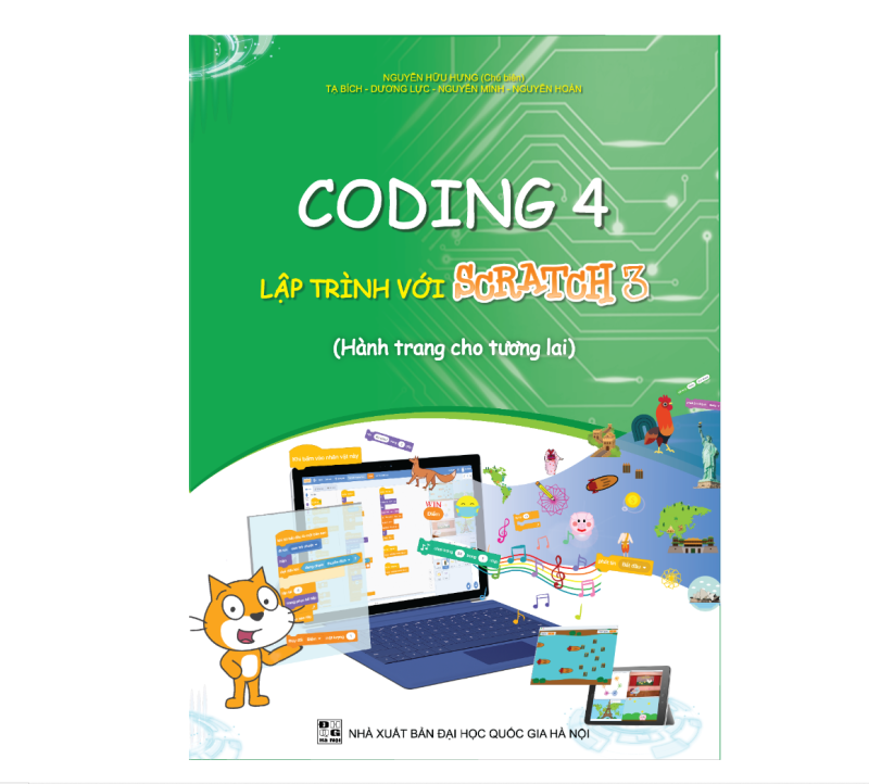 Coding 4 lập trình với Scratch 3 (Dành cho học sinh lớp 4)