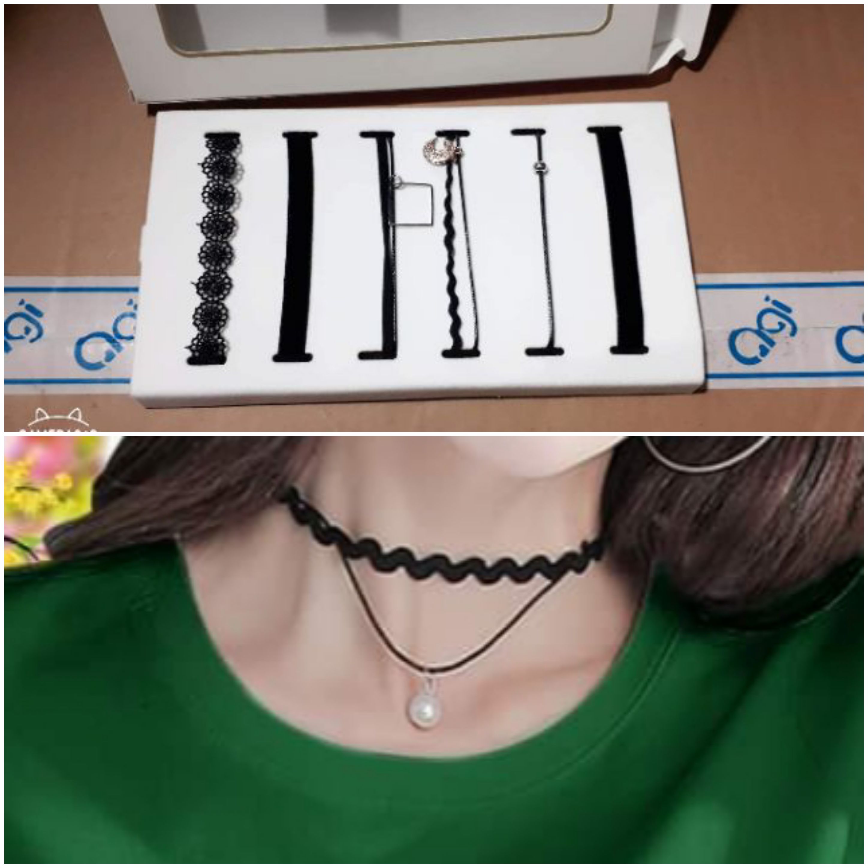 [HCM]Bộ vòng cổ Choker 6 cái
