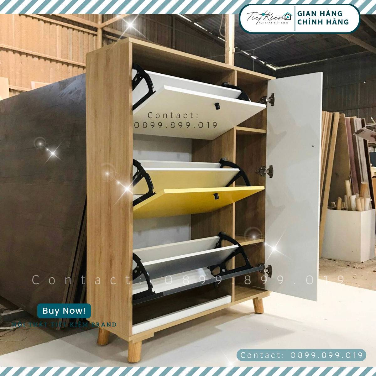 Tủ để giày thông minh siêu mỏng KG2199