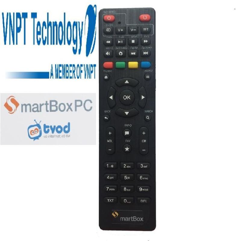 Remote điều khiển đầu thu VNPT SMARTBOX SMART BOX sử dụng 2 viên pin AA phím bấm mềm êm tay