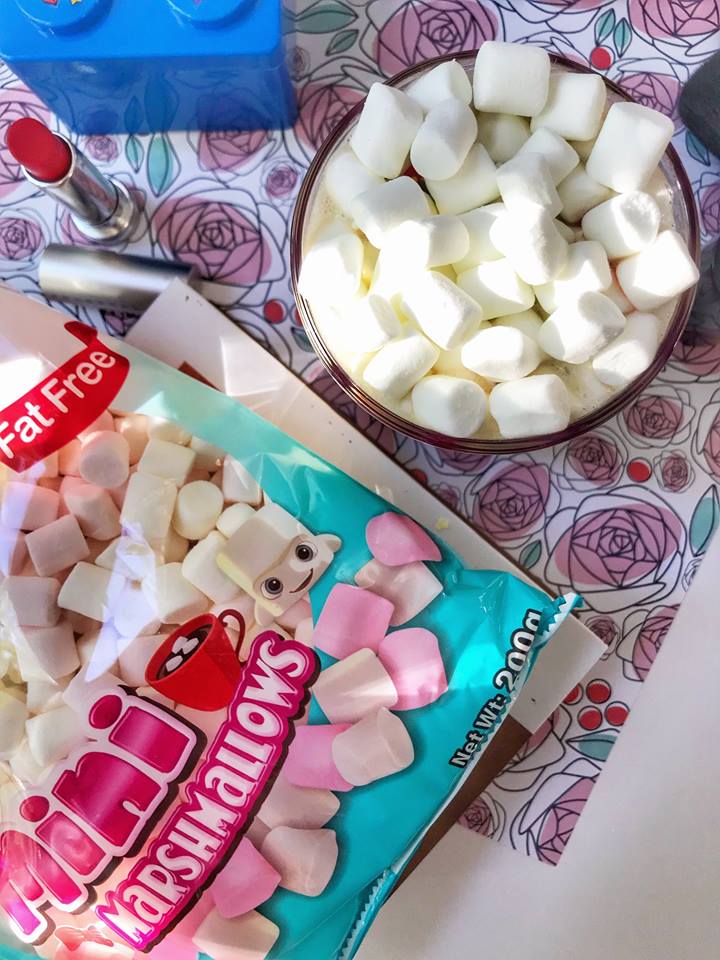Kẹo marshmallow trắng hồng 200g