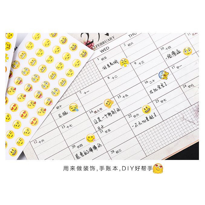Bộ 660 Sticker Biểu Tượng Cảm Xúc E00