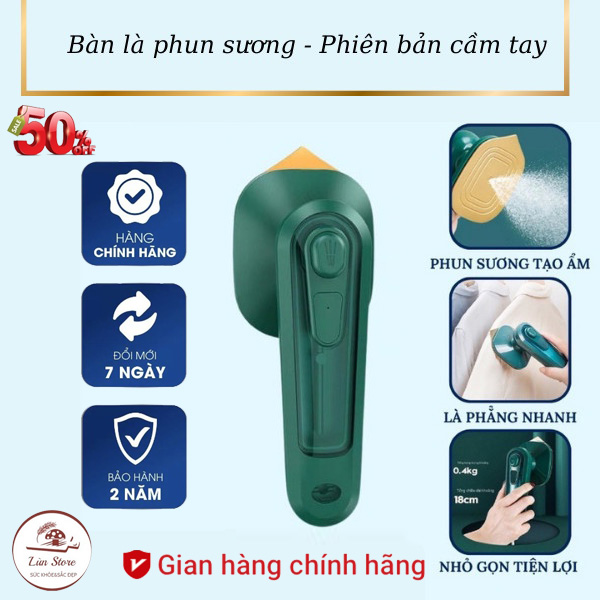 Bàn ủi hơi nước cầm tay mini, bàn là hơi nước cầm tay là quần áo công suất 33W ủi nhanh mọi loại vải, bàn ủi quần áo nhỏ gọn và tiện lợi mang đi du lịch, bàn ủi hơi nước đứng, bàn ủi quần áo, ban ui hoi nuoc cầm tay