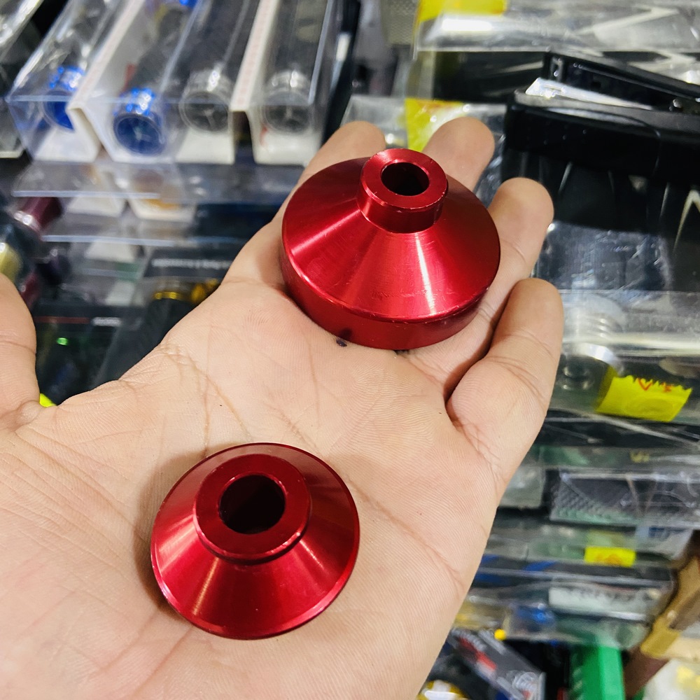 [XẢ KHO] CHỤP CỐC BÁNH TRƯỚC TRANG TRÍ CÁC DÒNG XE HONDA - MÀU ĐỎ