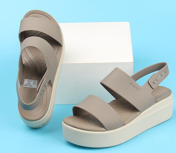 Giày dép sandal crocs xịn đét đế cao 5p siêu nhẹ, êm chân
