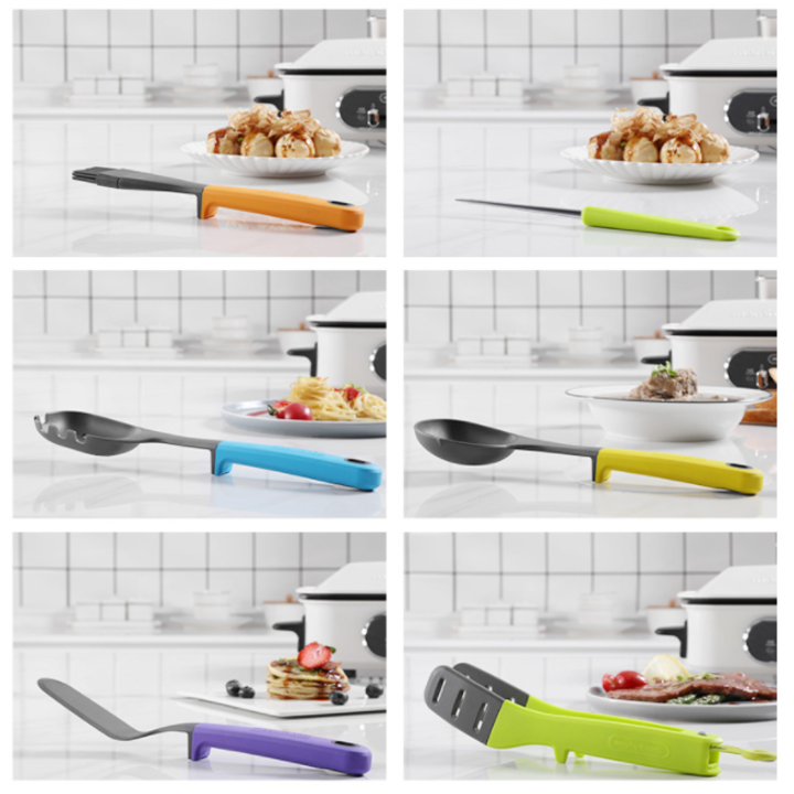 Bộ dụng cụ nhà bếp 7 món Morphy Richards RM1032 - Chất liệu siêu bền chịu nhiệt độ cao - HÀNG NHẬP KHẨU