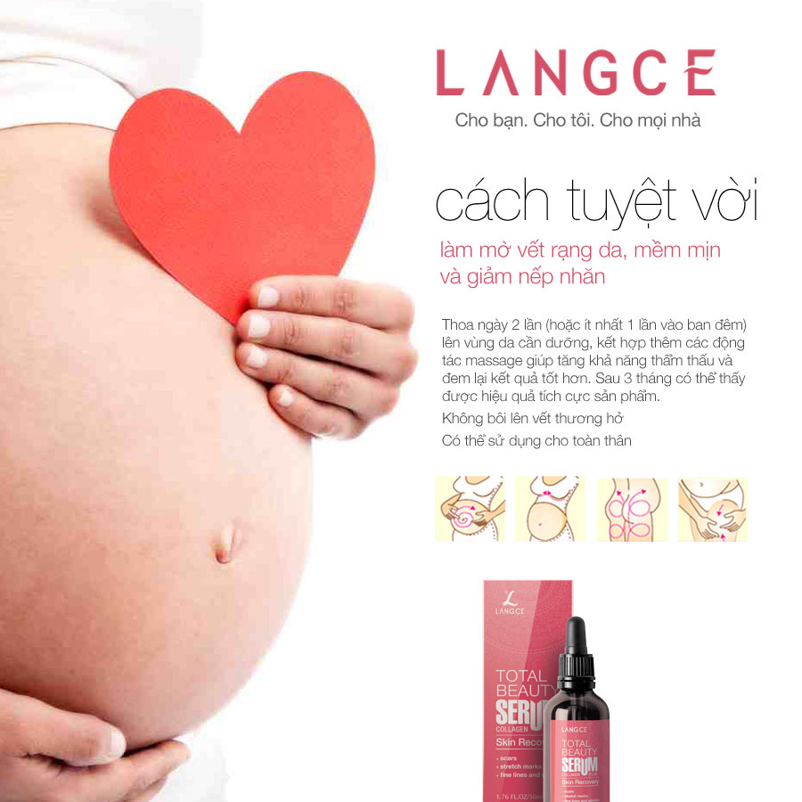 TINH CHẤT LÀM ĐẸP COLLAGEN+ PHỤC HỒI CHỐNG RẠNG DA 50ml LANGCE