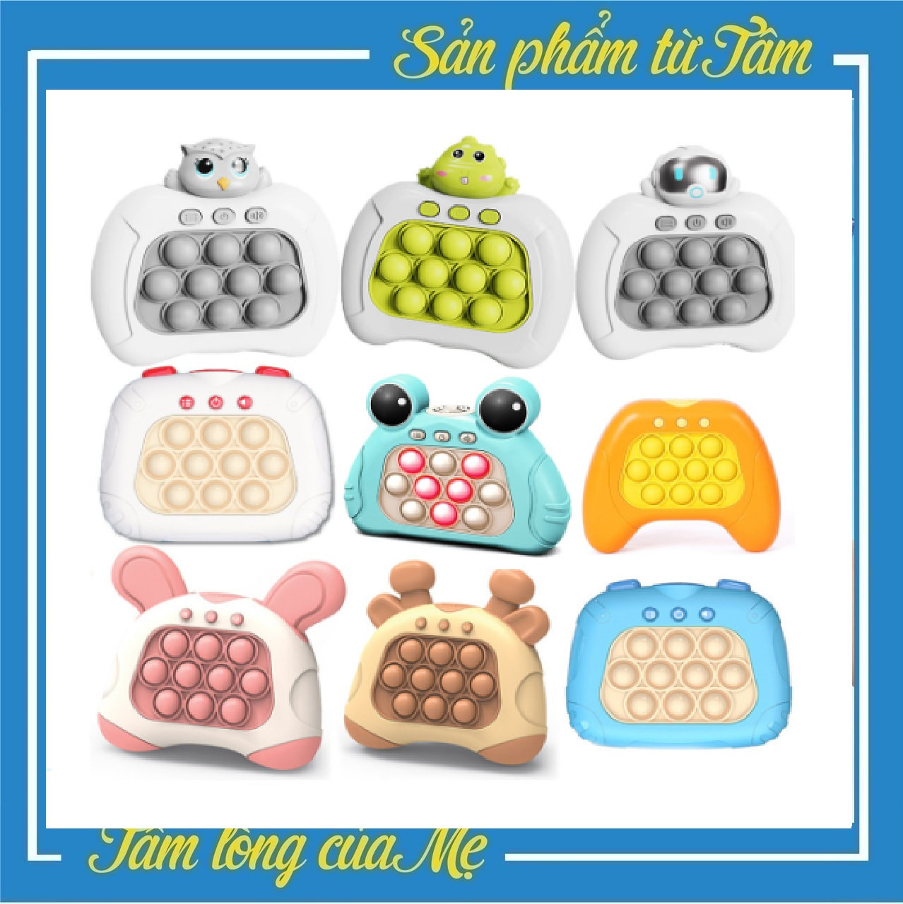 Pop It Điện Tử, Đồ Chơi Xả Stress, Pop It Thế Hệ Mới
