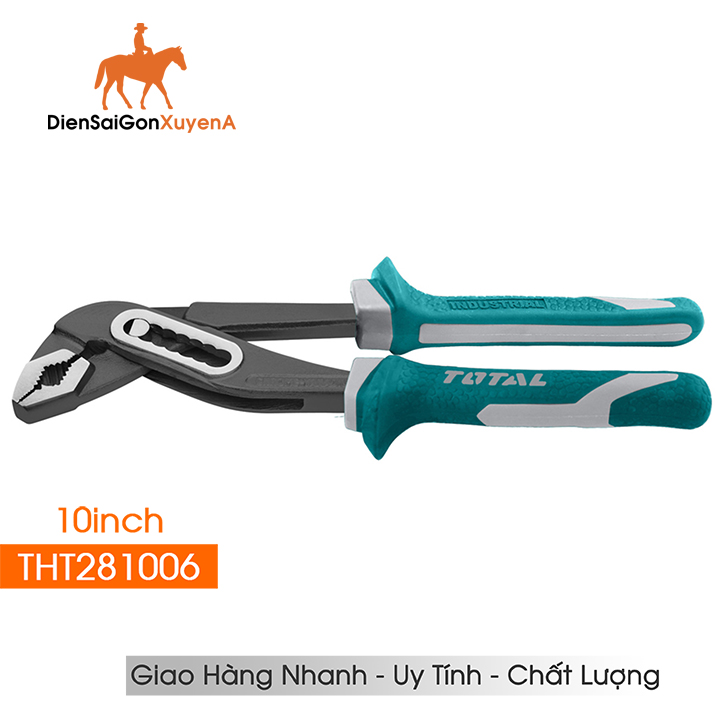 Kìm mỏ quạ, kềm mỏ két 10inch total tht281006 - ngô gia tools