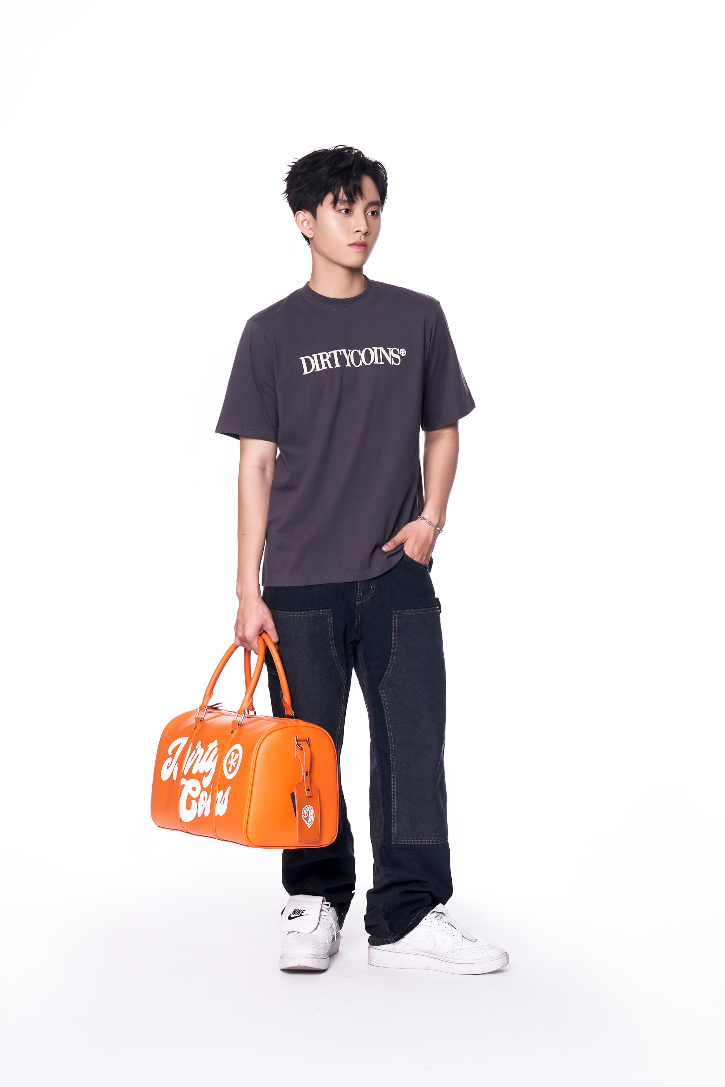 Túi DirtyCoins Logo Bowler Bag