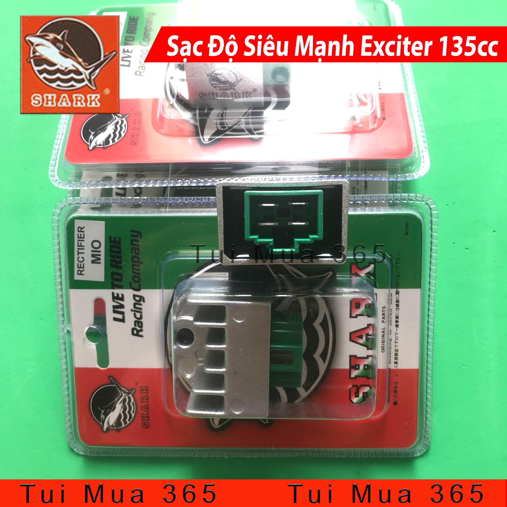 Sạc Siêu Mạnh Độ Exciter 135, Sirius, Mio - Shark