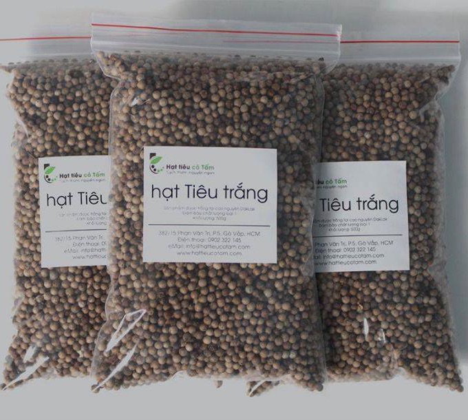 [HCM]Tiêu trắng ( tiêu sọ) nguyên chất 1 kg