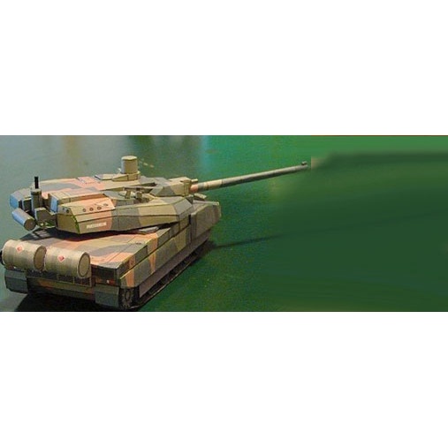 Mô hình giấy 3D xe tank Leclerc tỉ lệ 1/43