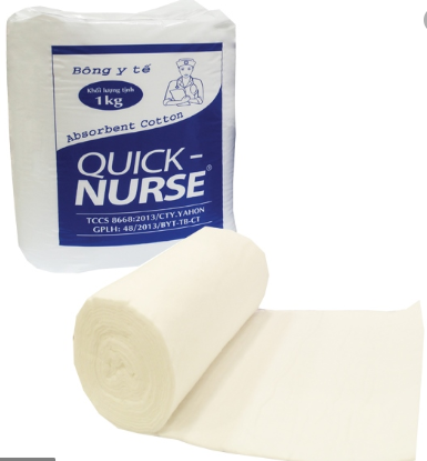 [HCM]Bông gòn y tế Quick-Nurse 1kg
