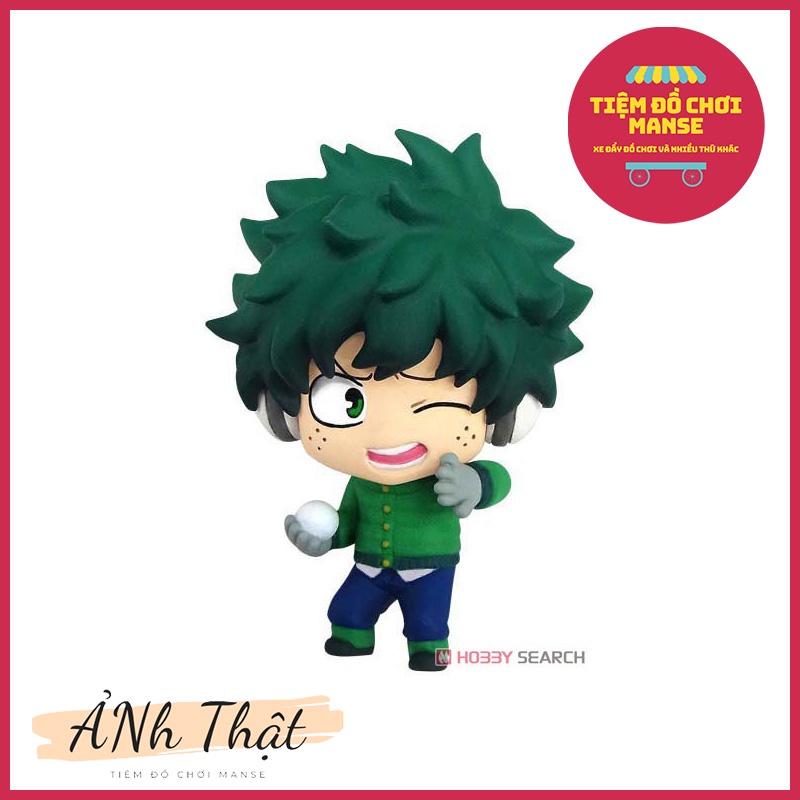 Mô Hình Anime Chibi Học viện siêu anh hùng My Hero Academia Bakugo Katsuki, Izuku Midoriya, Todoroki Shouto