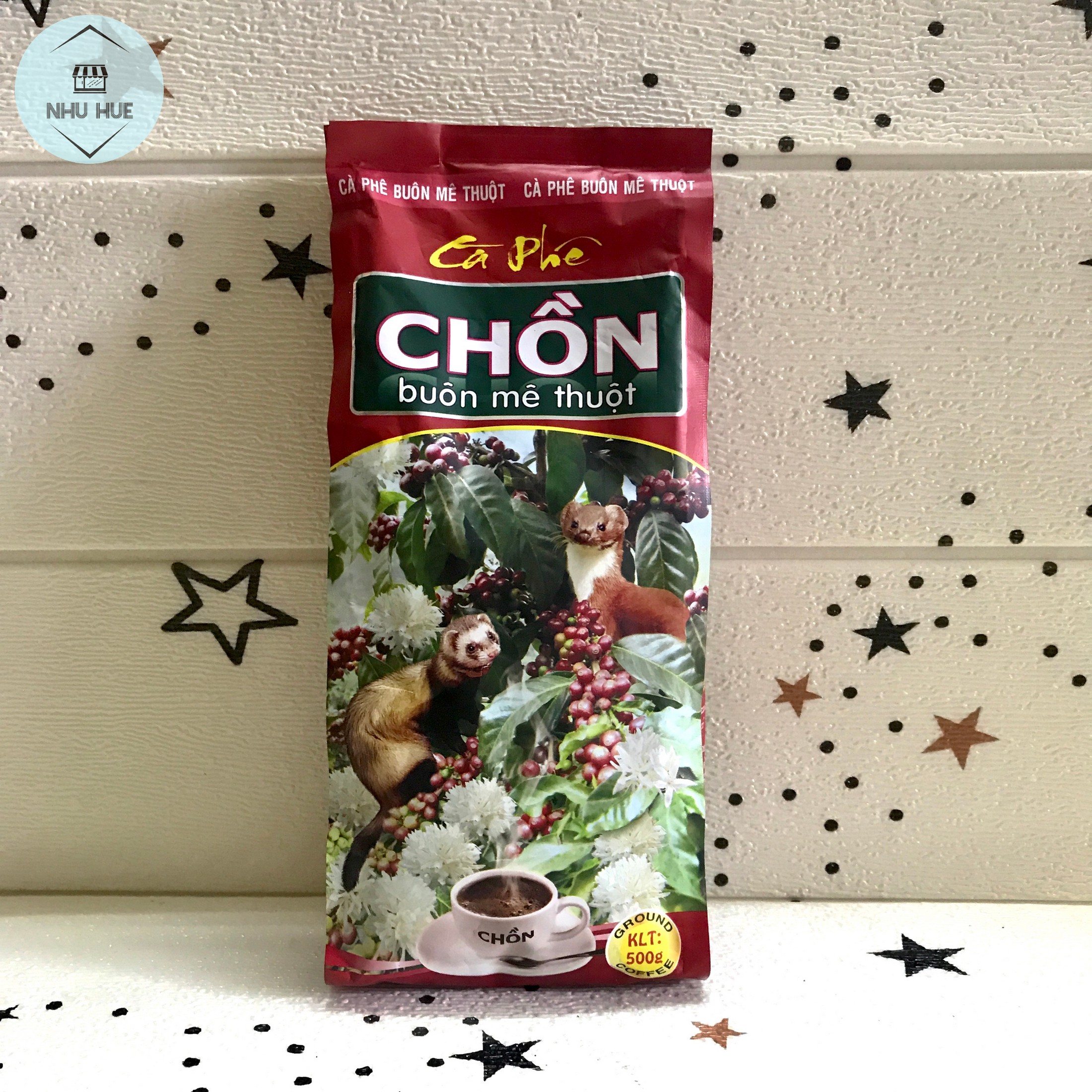 Cà phê chồn đỏ Cao Đại Nguyên pha phin (Túi 500g)