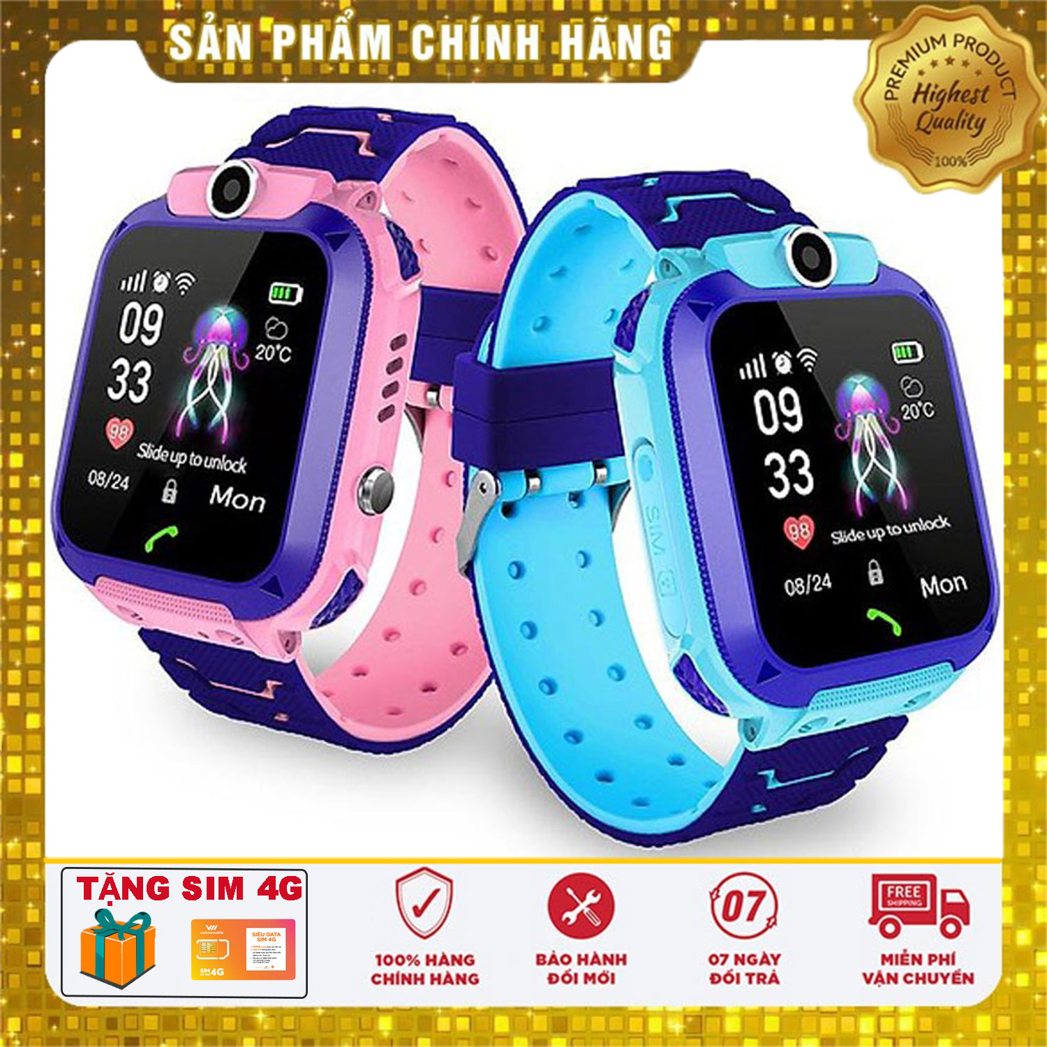 {HÀNG CHÍNH HÃNG} Đồng hồ thông minh định vị trẻ em TADI S02. Chống nước IP67(CÓ TIẾNG VIỆT). Đồng hồ trẻ em lắp SIM nghe gọi 2 chiều, Có Camera chụp ảnh từ xa. TẶNG SIM 4G DATA TỐC ĐỘ CAO| TADI DIGITAL