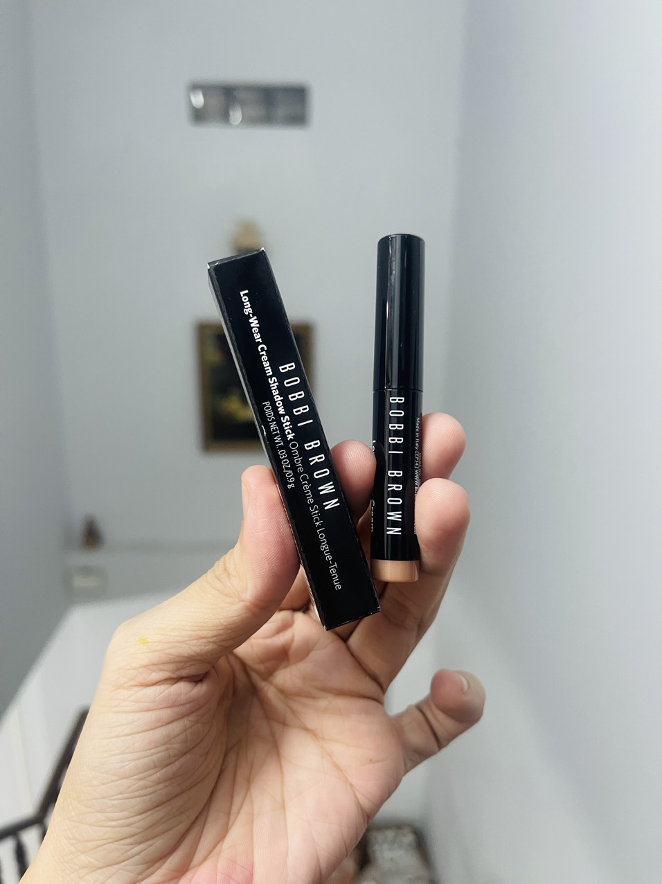 Sáp mắt nhũ bobbi long wear cream shadow stick màu golden pink