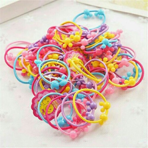 Túi 50 dây buộc tóc cho bé