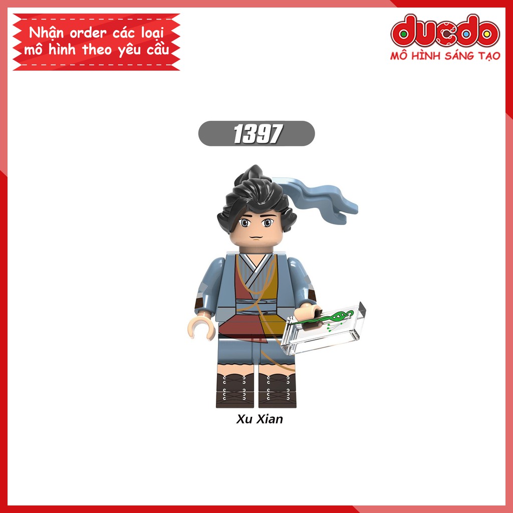 Minifigures các nhân vật trong Tây Du Ký tuyệt đẹp - Đồ Chơi Lắp Ghép Xếp Hình Mini Mô hình XINH X0274
