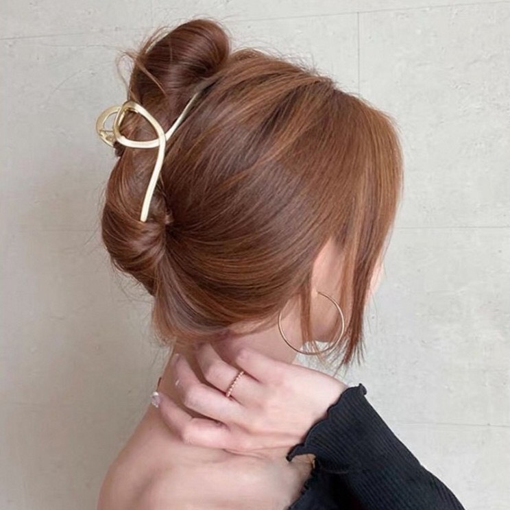 [FREESHIP + HOÀN TIỀN 50K] 1 Kẹp Gấp Tóc Kim Loại Thời Trang Hàn Quốc Siêu Đẹp PKHN0031