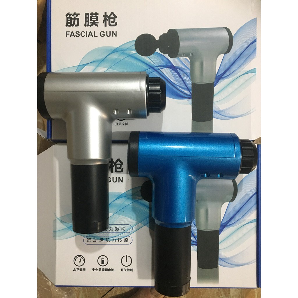Máy massage cầm tay máy đấm lưng 6 chế độ tăng mạnh dần trị đau nhức mỏi toàn thân bảo hành 6 tháng