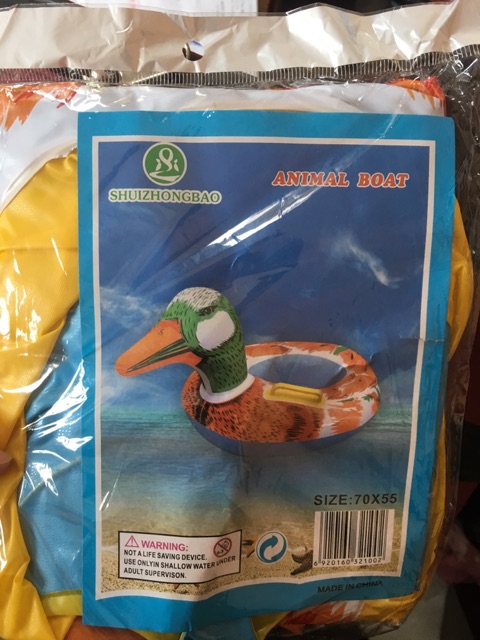 PHAO BƠI HÌNH THÚ CHO BÉ NHIỀU MẪU