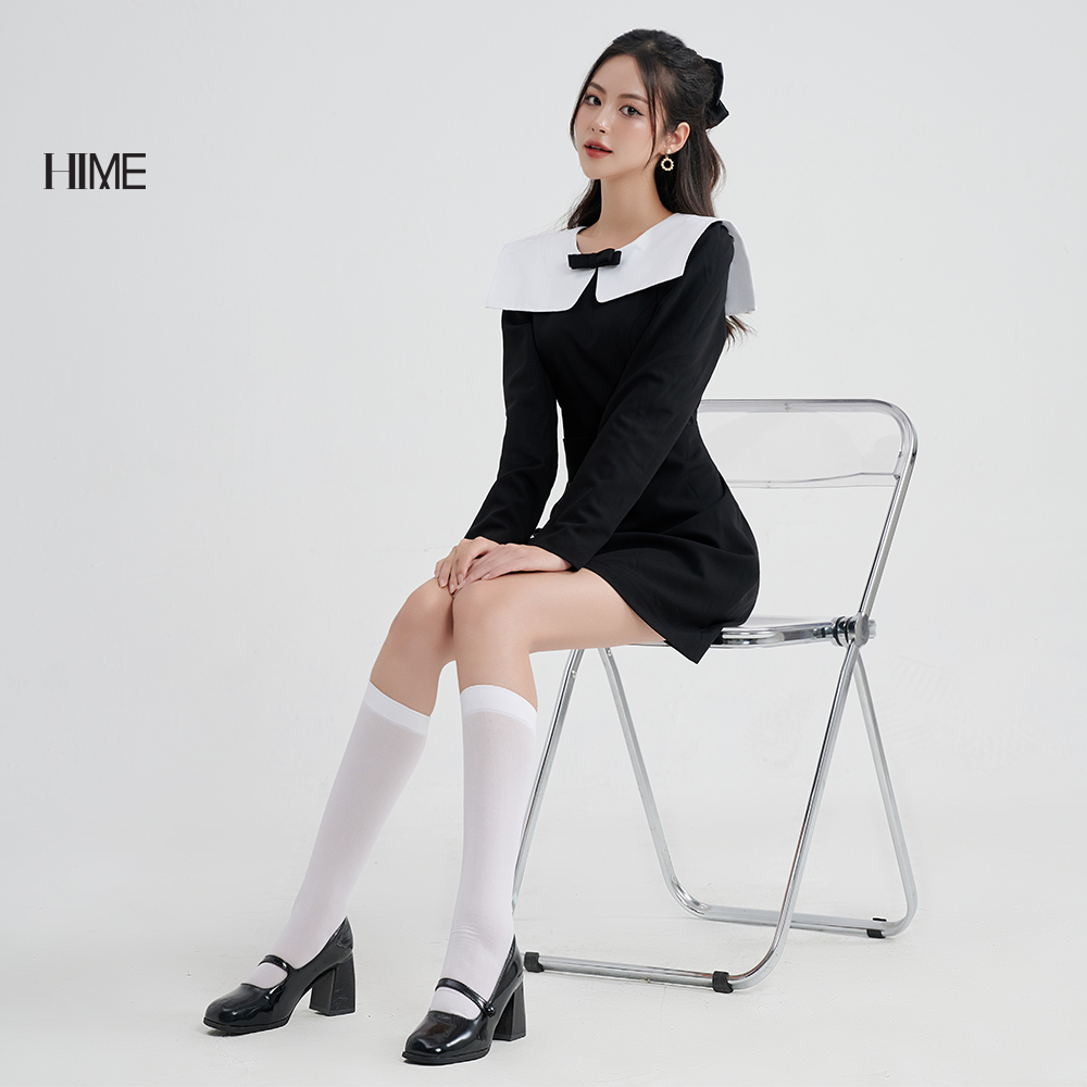 Váy mini cổ thủy thủ HIME H342BF3D0423