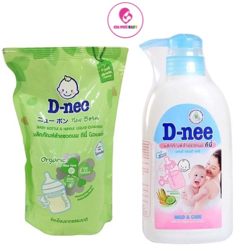 Nước rửa bình sữa dnee ( chai 500ml - túi 600ml )