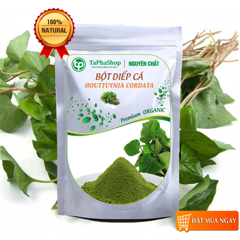 Bột diếp cá nguyên chất 100g - tấn phát