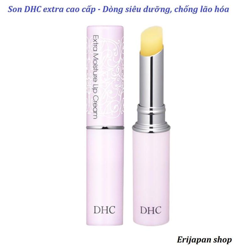 Son dưỡng ngừa thâm môi DHC không màu Nhật Bản 1.5gr loại siêu dưỡng Extra Moisture giá rẻ